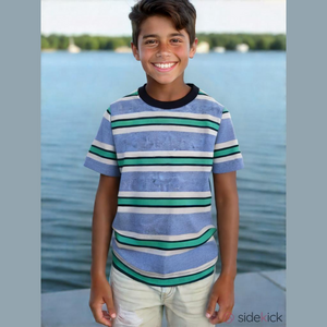 Andy & Evan Toddler Boys Short Sleeve Tshirt